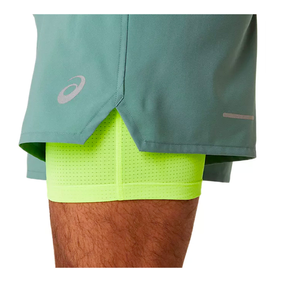 ASICS SHORT 5" 2-EN-1 ROAD - HOMME