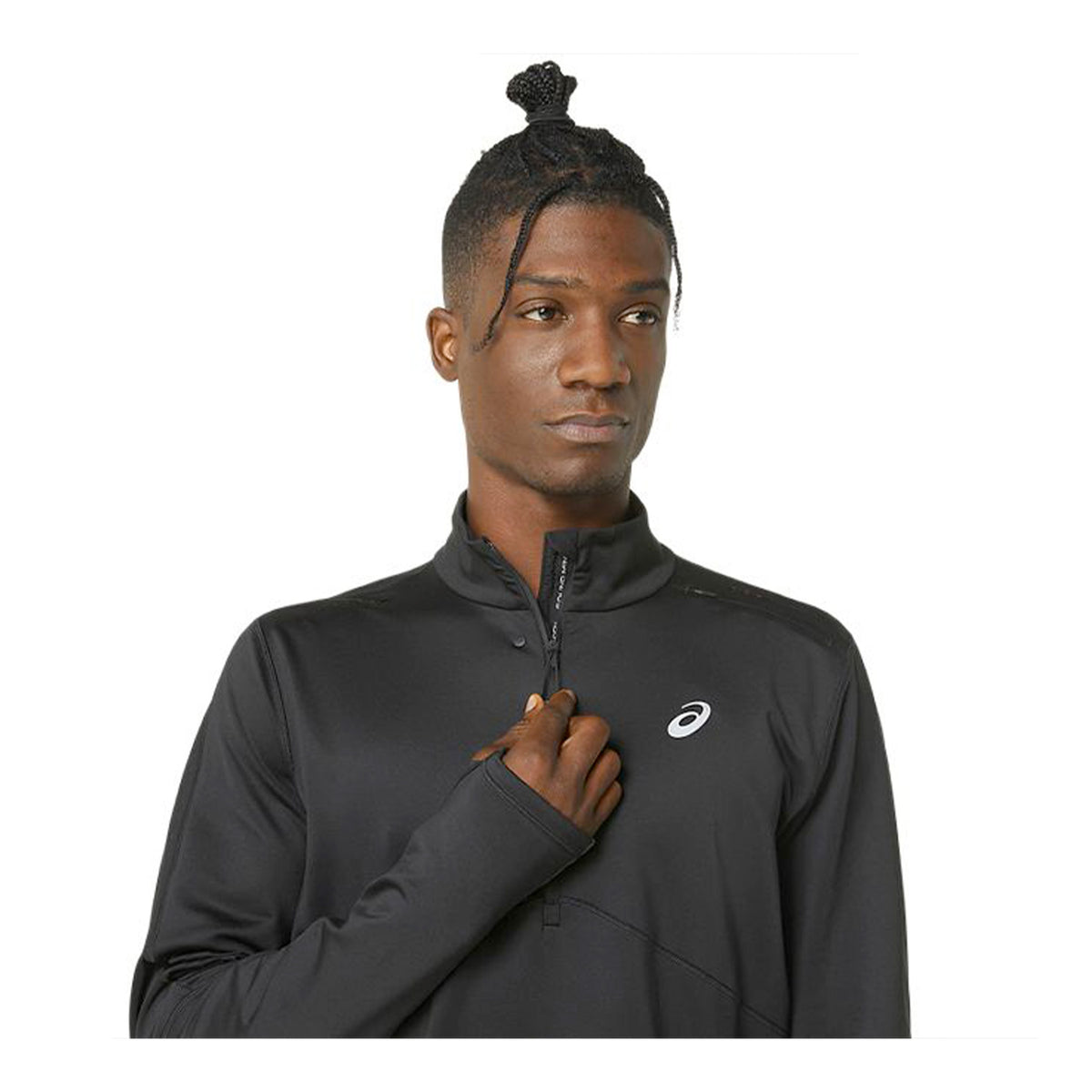 ASICS WINTER RUN 1/2 ZIP MID LAYER - HOMME