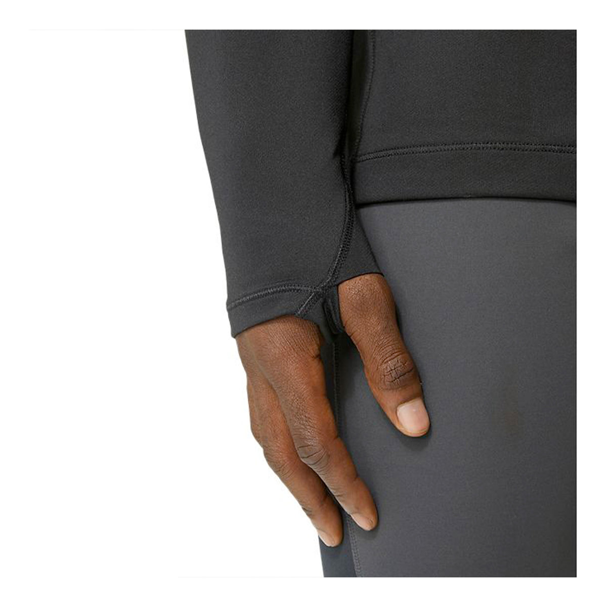 ASICS WINTER RUN 1/2 ZIP MID LAYER - HOMME