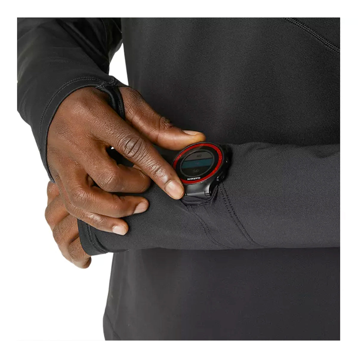 ASICS WINTER RUN 1/2 ZIP MID LAYER - HOMME