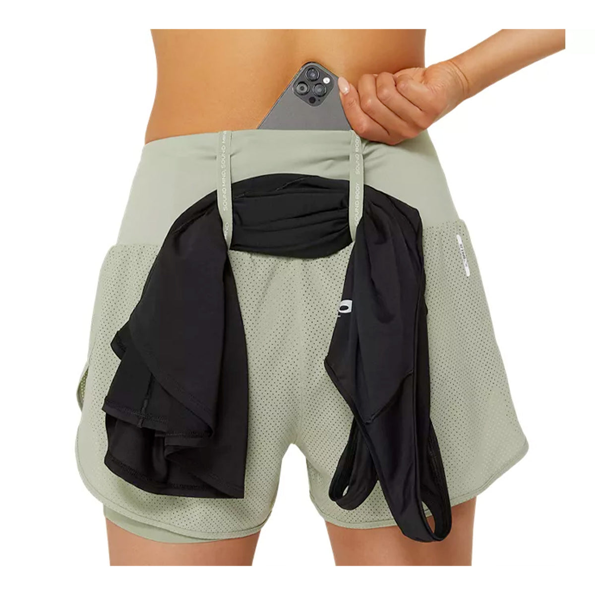 ASICS ROAD 2-N-1 3.5IN SHORT - FEMME