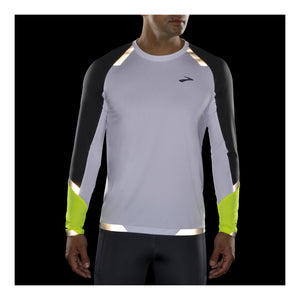 BROOKS RUN VISIBLE LONG SLEEVE - HOMME