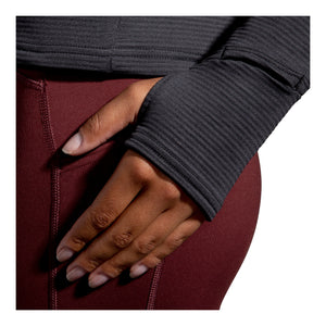 BROOKS NOTCH THERMAL LONG SLEEVE 2.0 - FEMME