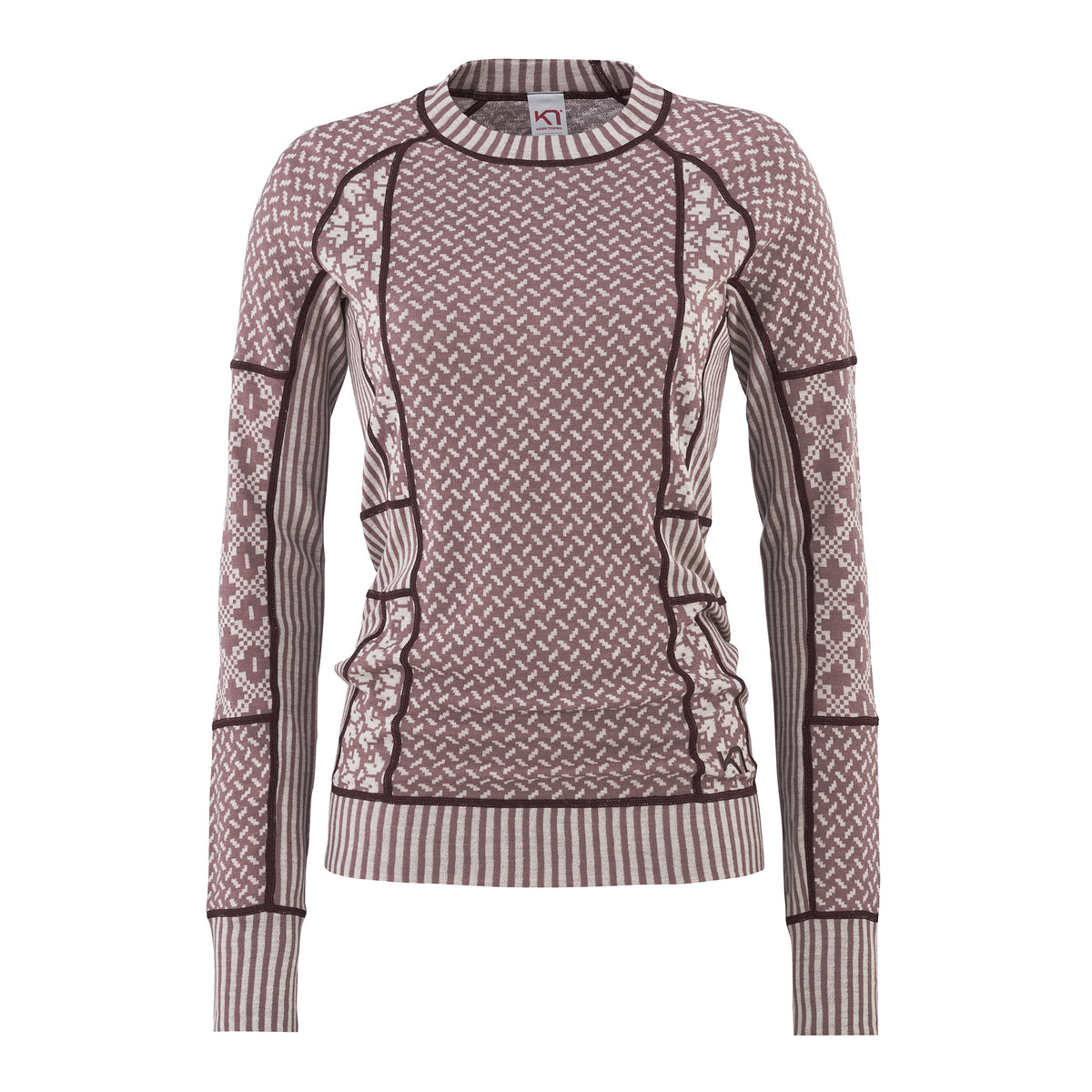 KARI TRAA SMEKKER MANCHES LONGUES - FEMME