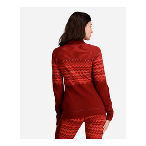 KARI TRAA SILJA WOOL HALF ZIP - FEMME