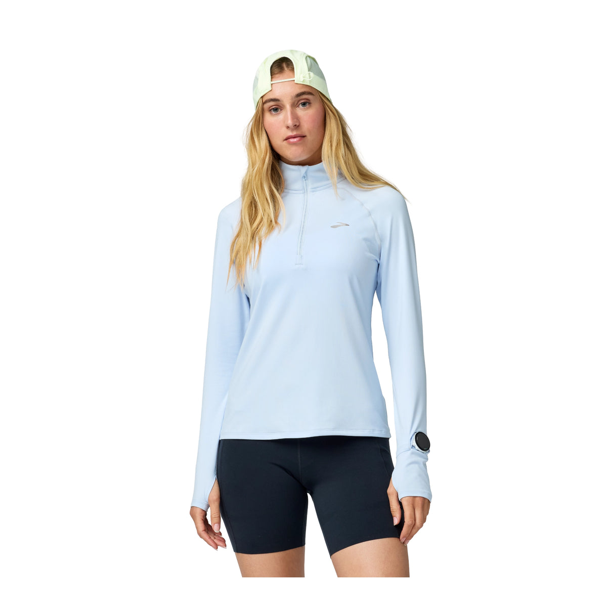 BROOKS DASH 1/2 ZIP 3.0 - FEMME