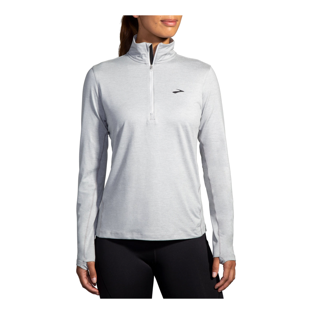 BROOKS DASH 1/2 ZIP 2.0 - FEMME