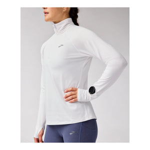 BROOKS DASH 1/2 ZIP 3.0 - FEMME