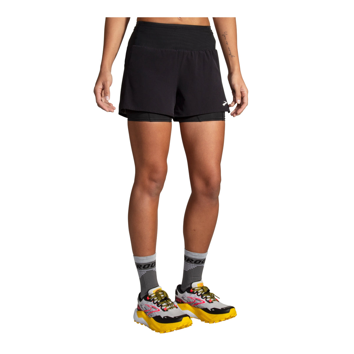 BROOKS HIGH POINT 3" 2-IN-1 SHORT 2.0 - FEMME