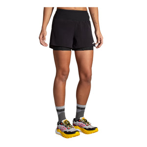 BROOKS HIGH POINT 3" 2-IN-1 SHORT 2.0 - FEMME