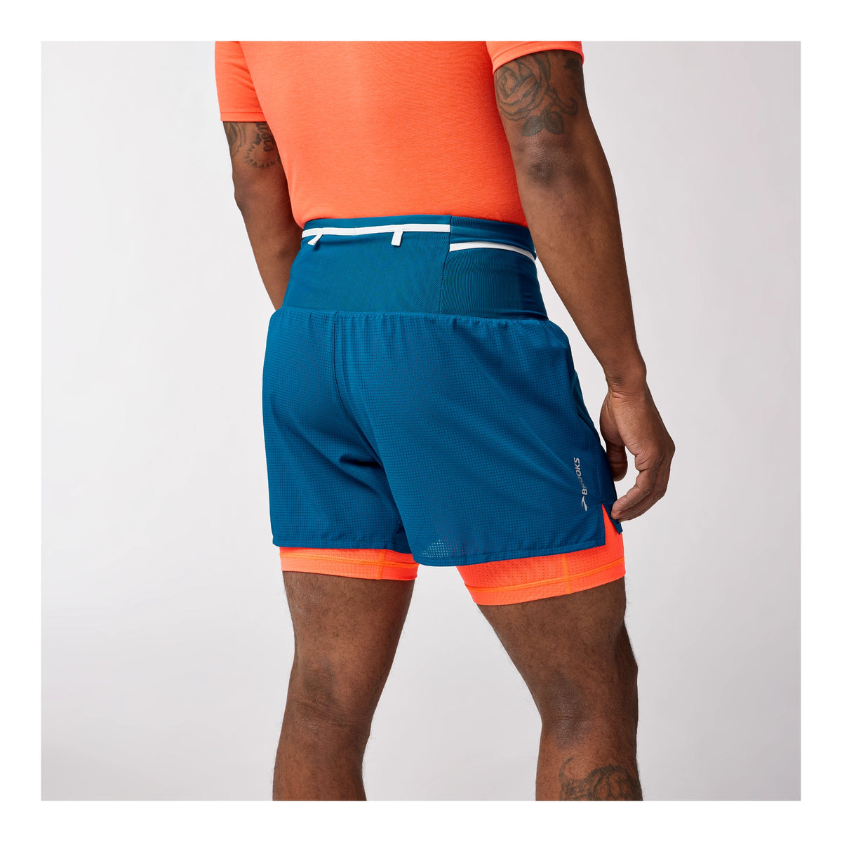 BROOKS HIGH POINT 5" 2-IN-1 SHORT 2.0 - HOMME