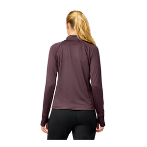 BROOKS MOMENTUM THERMAL 1/4 ZIP - FEMME