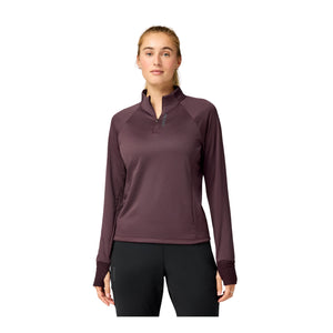 BROOKS MOMENTUM THERMAL 1/4 ZIP - FEMME