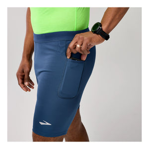 BROOKS SOURCE 9" SHORT TIGHT - HOMME