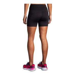 BROOKS SPARK 5" SHORT TIGHT - FEMME