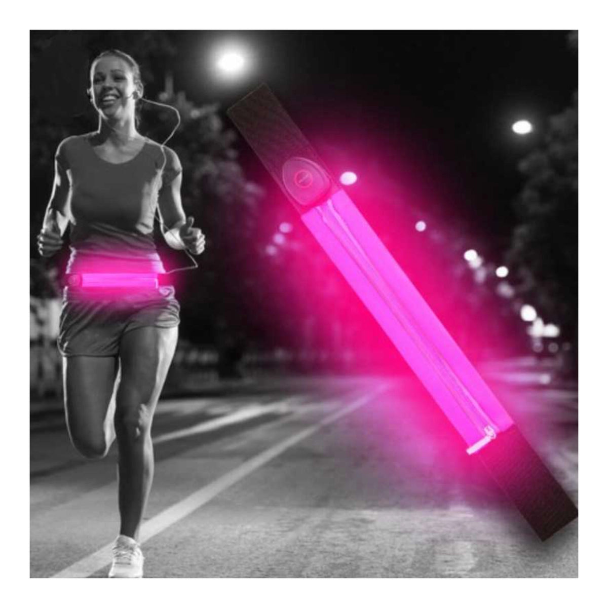 BVZBL CEINTURE LUMINEUSE USB