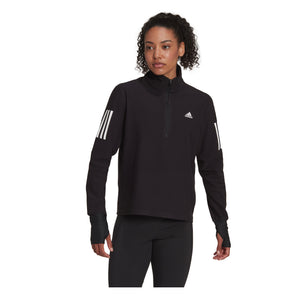 ADIDAS 1/2 ZIP OWN THE RUN - FEMME