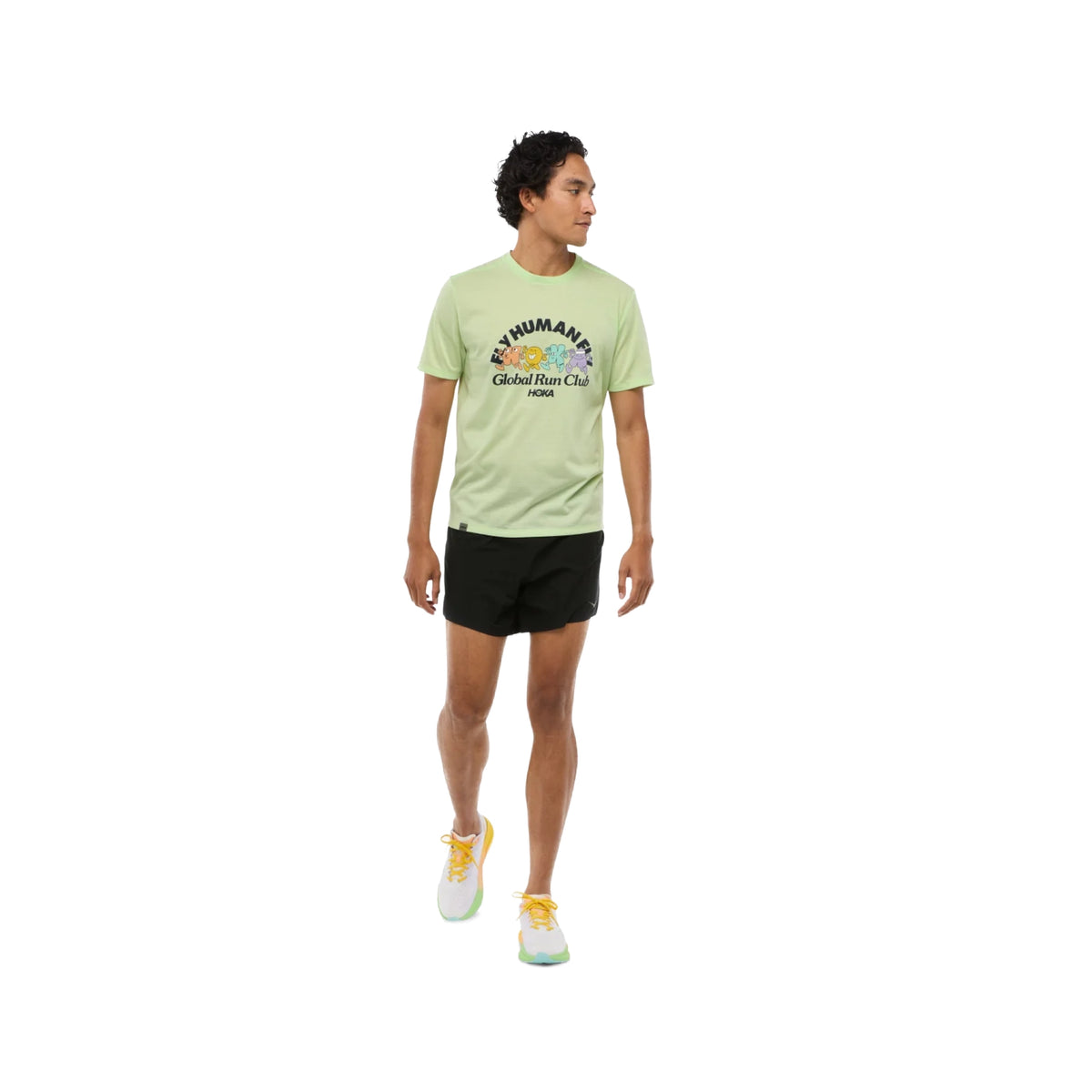 HOKA GLIDETECH SHORT SLEEVE - HOMME
