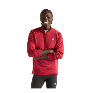 NEW BALANCE ATHLETICS HEAT GRID 1/2 ZIP - MEN