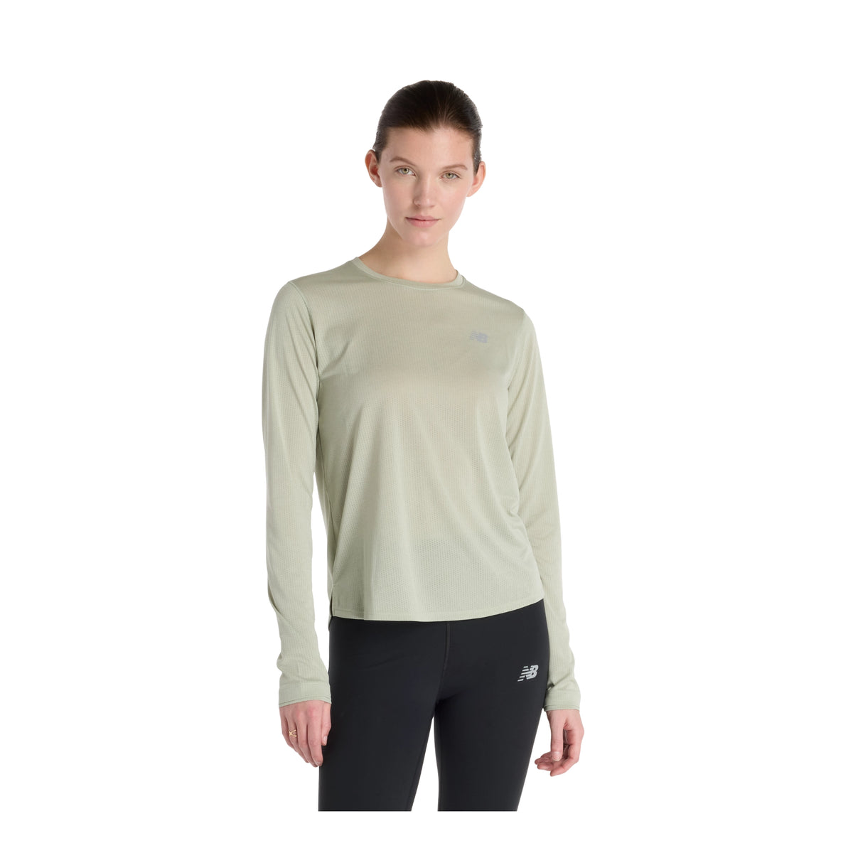 NEW BALANCE ATHLETICS MANCHES LONGUES - FEMME