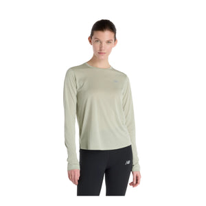 NEW BALANCE ATHLETICS MANCHES LONGUES - FEMME