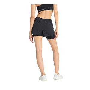 NEW BALANCE RC SEAMLESS 2 EN 1 SHORT 3" - FEMME