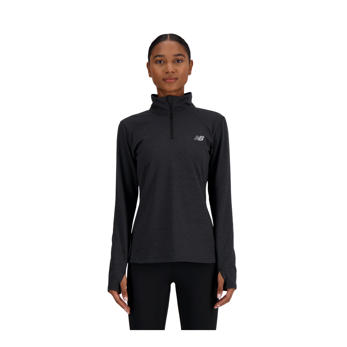 NEW BALANCE SPORT ESSENTIALS SD QUART ZIP - FEMME