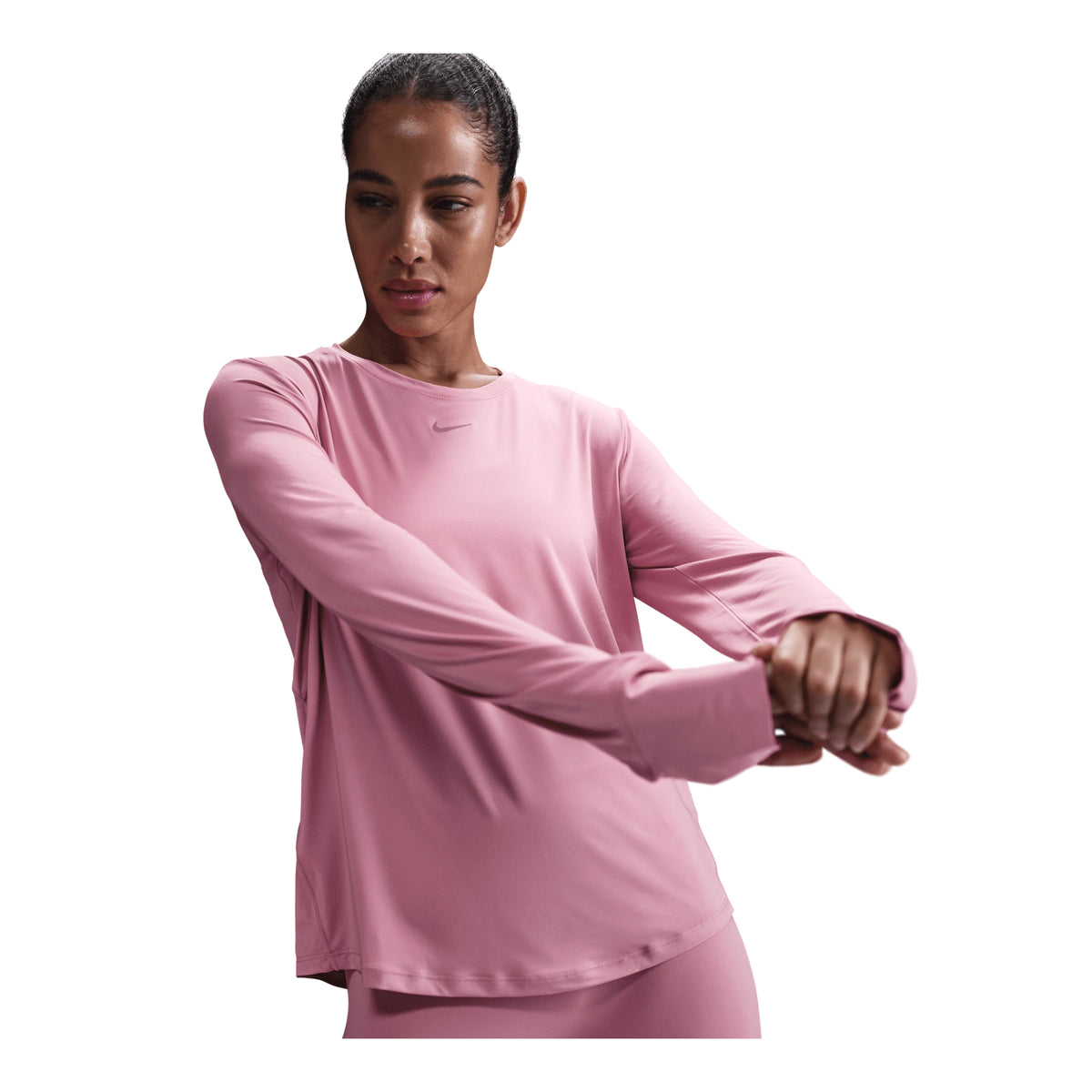 NIKE ONE CLASSIC DRI-FIT LONG SLEEVES TOP - FEMME