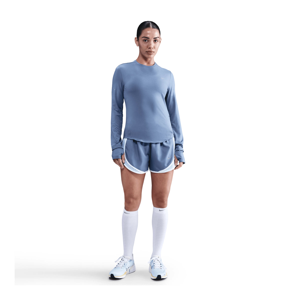 NIKE SWIFT DRI-FIT UV LS CREW NECK - FEMME