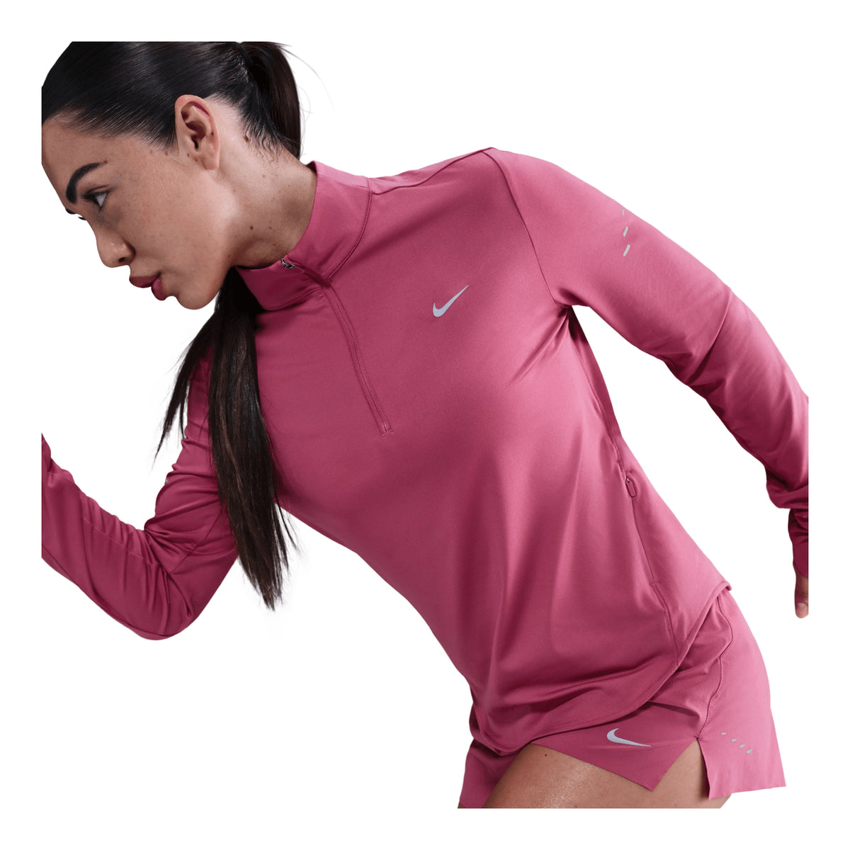 NIKE SWIFT DRI-FIT 1/4-ZIP - FEMME