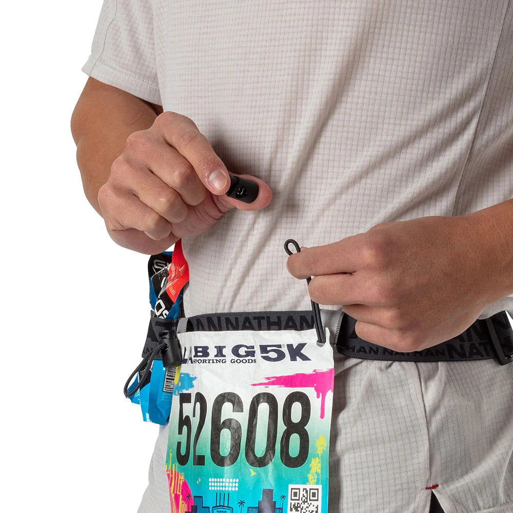 NATHAN CEINTURE DE TAILLE POUR DOSSARD DE COURSE ET NUTRITION - UNISEXE