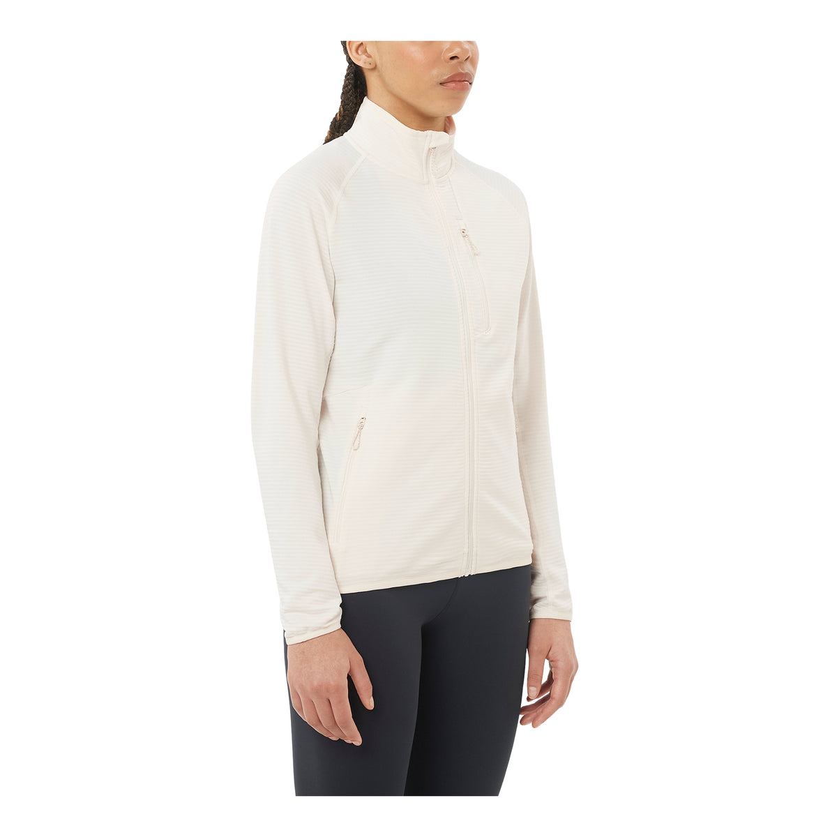 SALOMON ESSENTIAL LIGHTWARM FULL-ZIP - FEMME