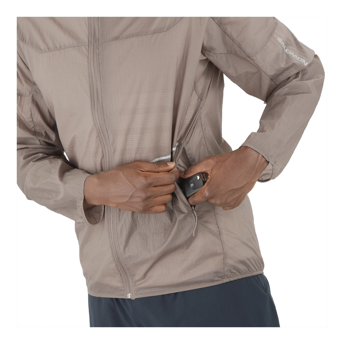 SALOMON SENSE AERO WIND WINDBREAKER - MEN