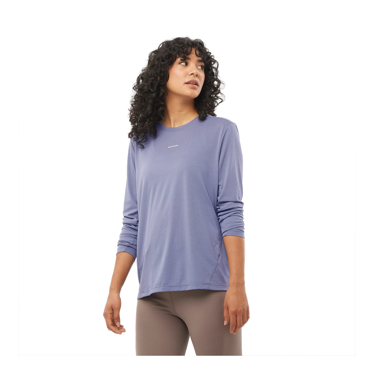 SALOMON T-SHIRT SHAKEout CORE LS - FEMME