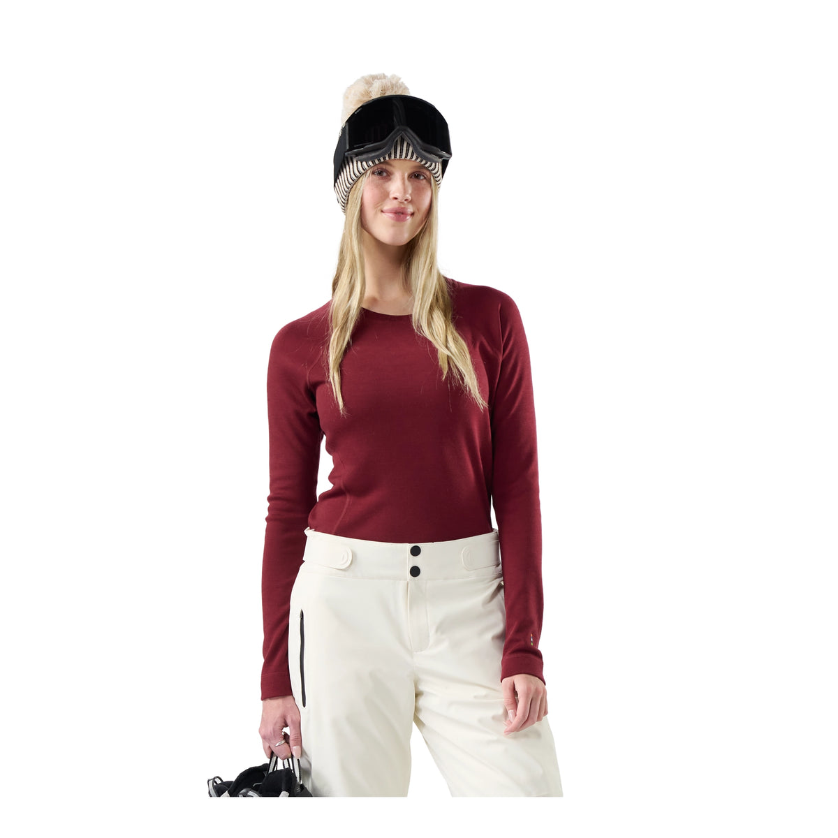 SMARTWOOL MERINO 250 BASE LAYER CREW - FEMME