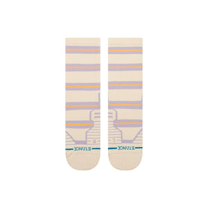 STANCE BEAM STRIPE MID CREW - FEMME