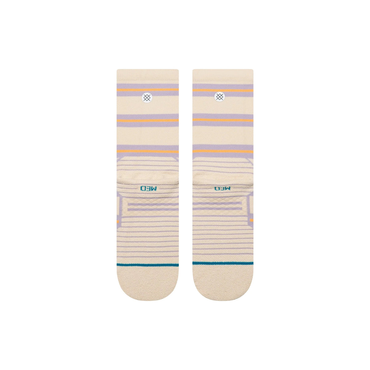 STANCE BEAM STRIPE MID CREW - FEMME