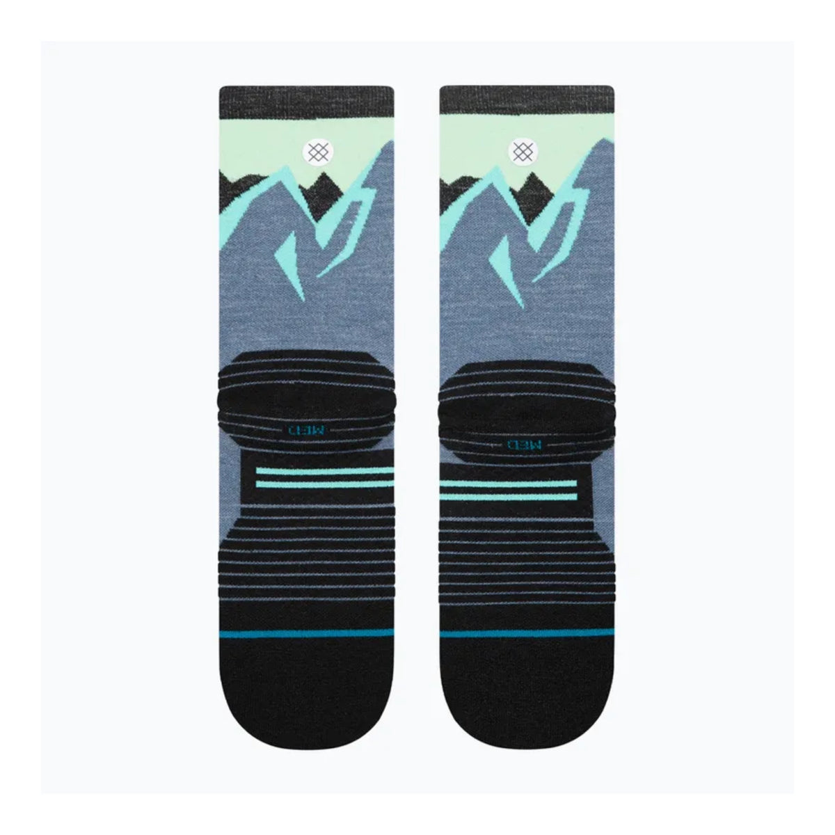 STANCE RUN ICY MOUNTAIN LÉGER LAINE CREW - UNISEXE