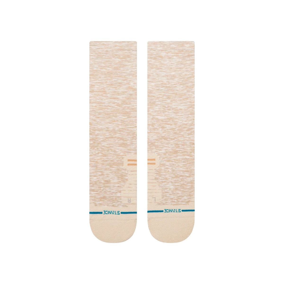 STANCE RUN MARLED LIGHT CREW - UNISEXE