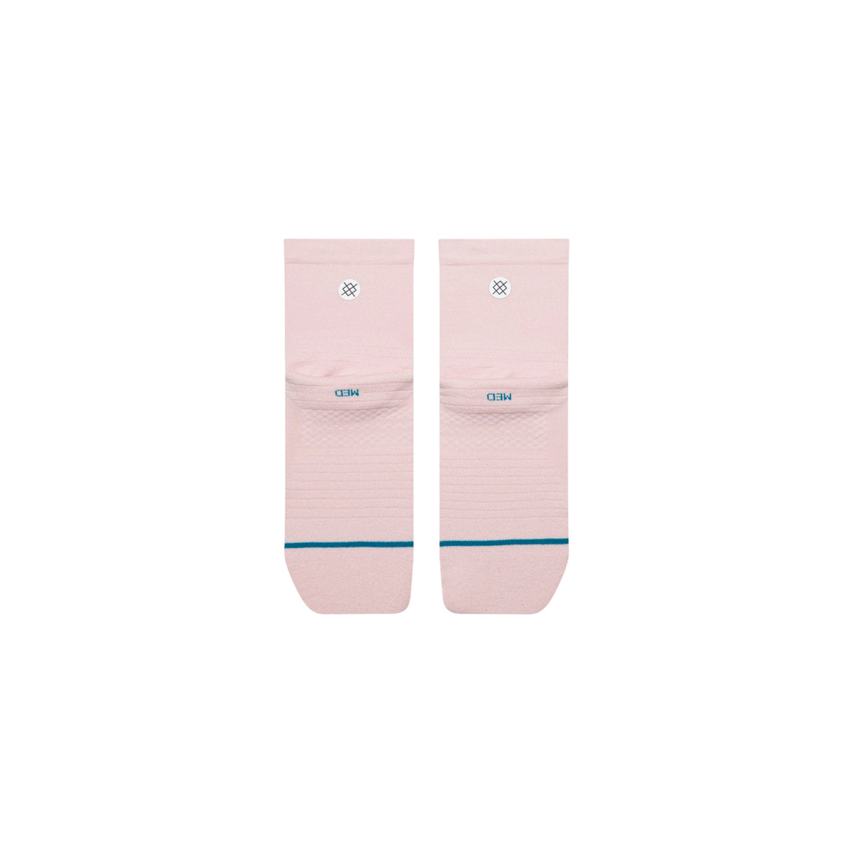STANCE RUN SOLID LIGHT QUARTER - FEMME