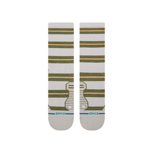 STANCE STRIPED IT LIGHT WOOL CREW - UNISEXE