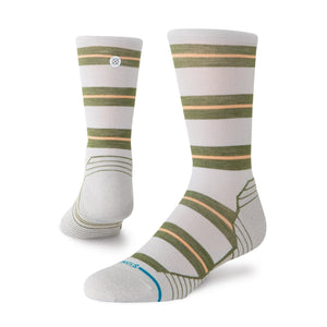 STANCE STRIPED IT LIGHT WOOL CREW - UNISEXE