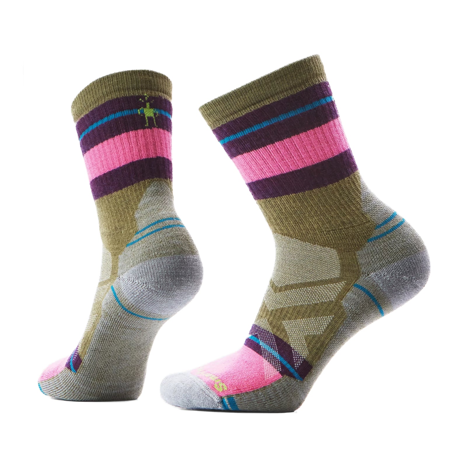 SMARTWOOL HIKE FULL CUSH SATURNSPHERE CREW - FEMME