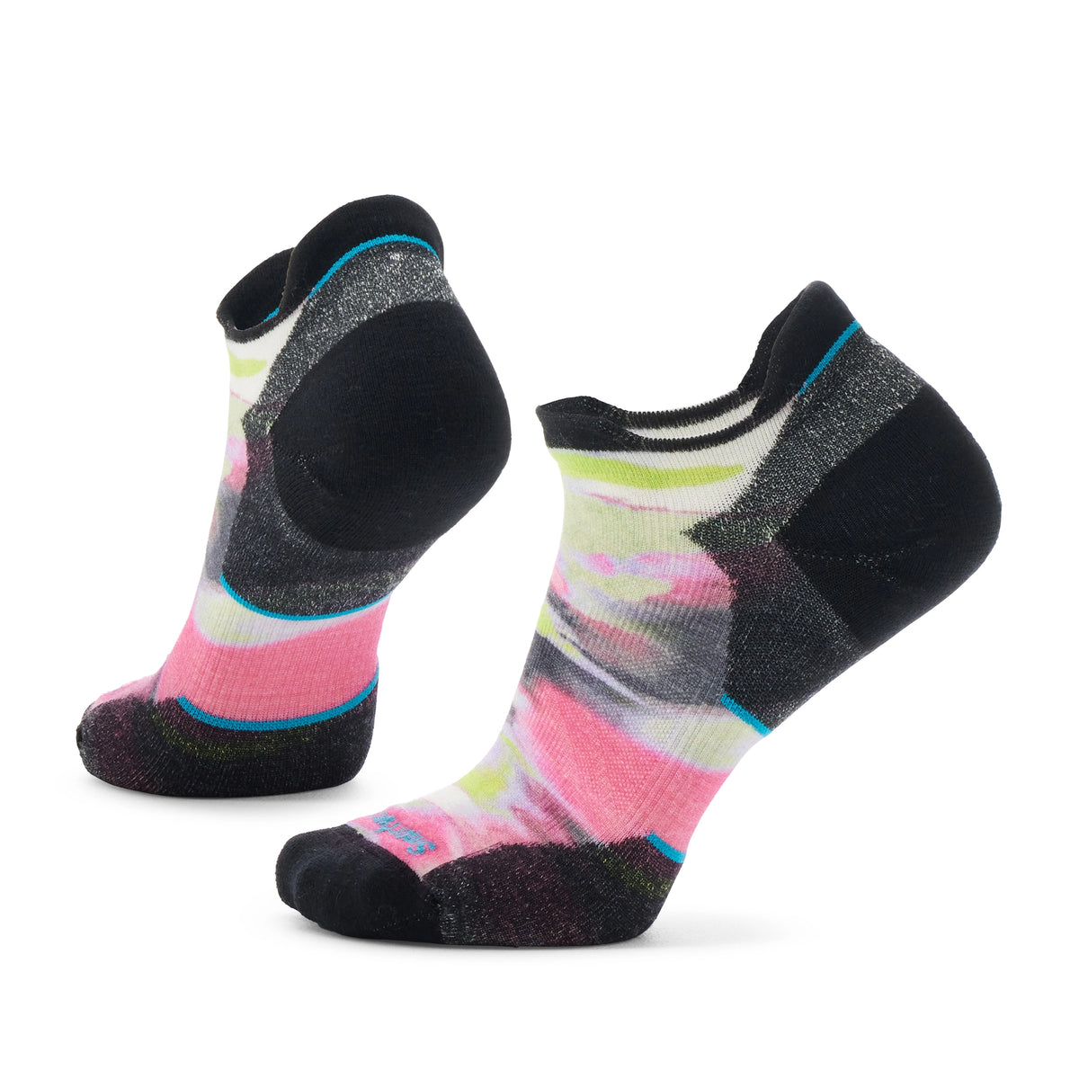 SMARTWOOL RUN PRINT LOW ANKLE - FEMME