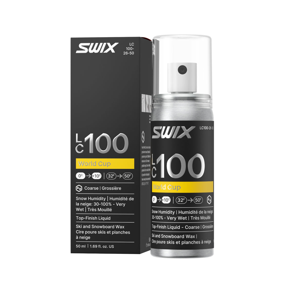 SWIX LC100 WC LIQUID COARSE EXTRA WET 50ML