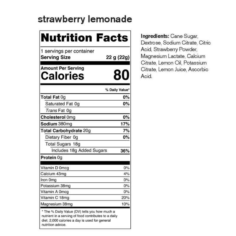 SKRATCH MÉLANGE POUR BOISSON SPORTIVE D'HYDRATATION