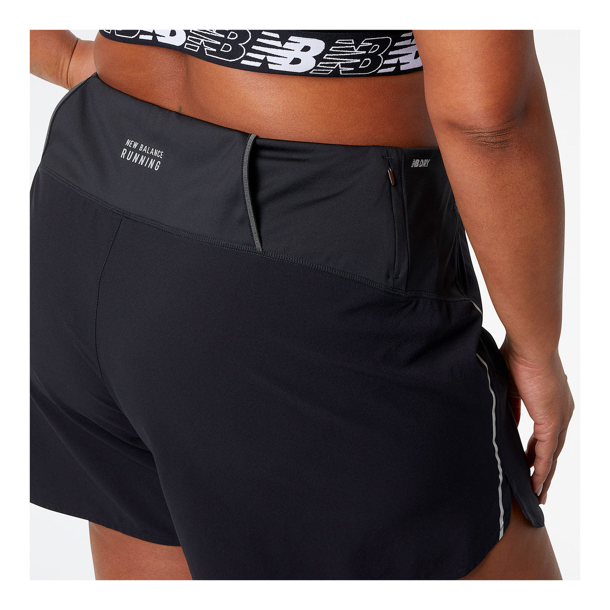 NEW BALANCE SHORT IMPACT RUN 5 POUCES - FEMME