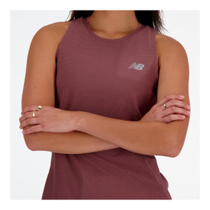 NEW BALANCE JACQUARD SLIM TANK - FEMME