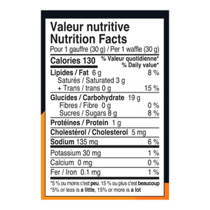 BRIX ENERGY MAPLE WAFFLE