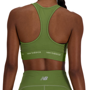 NEW BALANCE SLEEK MEDIUM SUPPORT SPORTS BRA - WOMEN